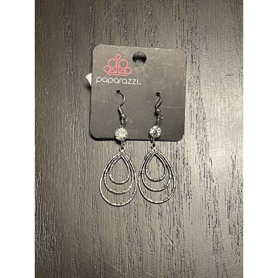 Silver Fishhook Earrings
