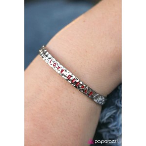 Love Deeply Red Bracelet