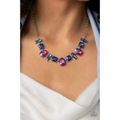 Interstellar Ice Pink Necklace
