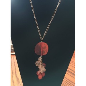 Orange Necklace