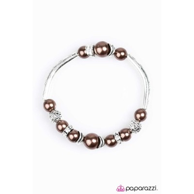 Waltz Of the Flowers Brown Bracelet