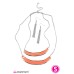 Warped Tour Orange Necklace